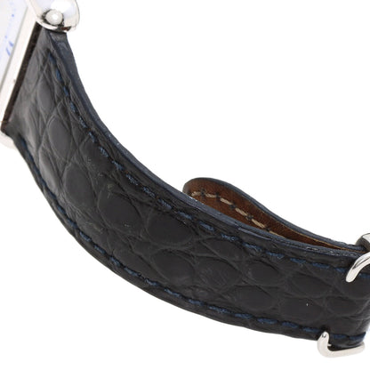 CARTIER Must tank LM Watches W1014154 Silver/Leather mens