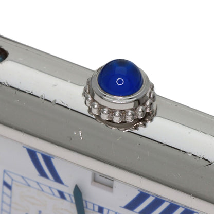 CARTIER Must tank LM Watches W1014154 Silver/Leather mens