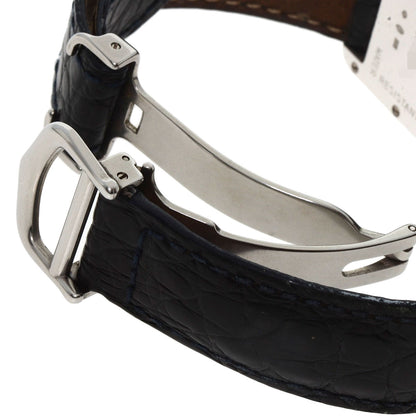 CARTIER Must tank LM Watches W1014154 Silver/Leather mens