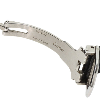 CARTIER Must tank LM Watches W1014154 Silver/Leather mens