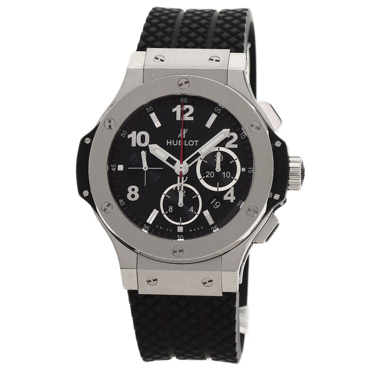 HUBLOT Big Bang Steel Watches 301.SX.130.RX Stainless Steel/Rubber mens