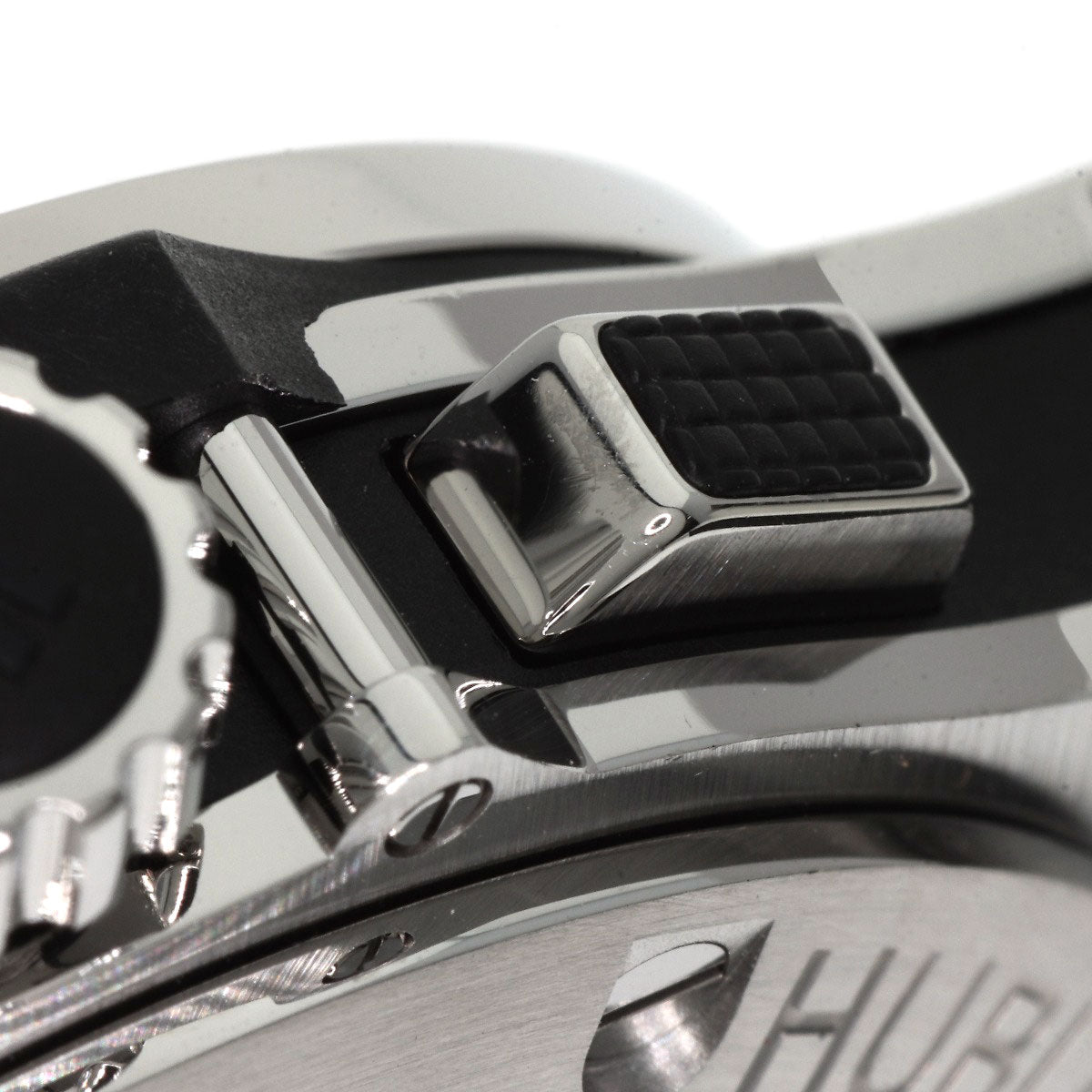 HUBLOT Big Bang Steel Watches 301.SX.130.RX Stainless Steel/Rubber mens