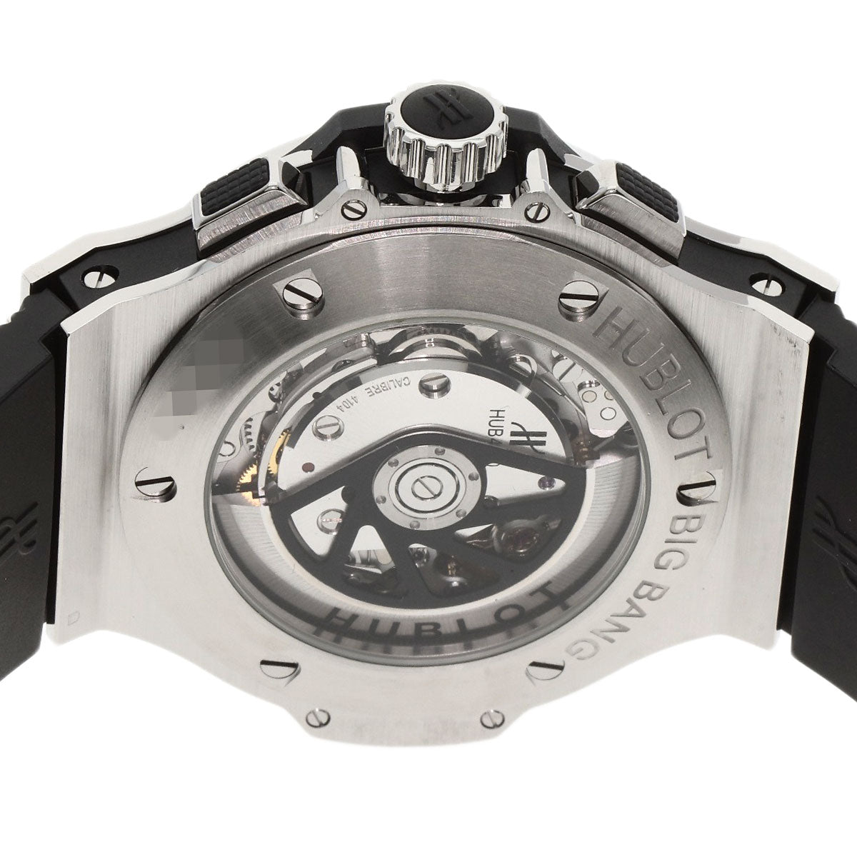 HUBLOT Big Bang Steel Watches 301.SX.130.RX Stainless Steel/Rubber mens