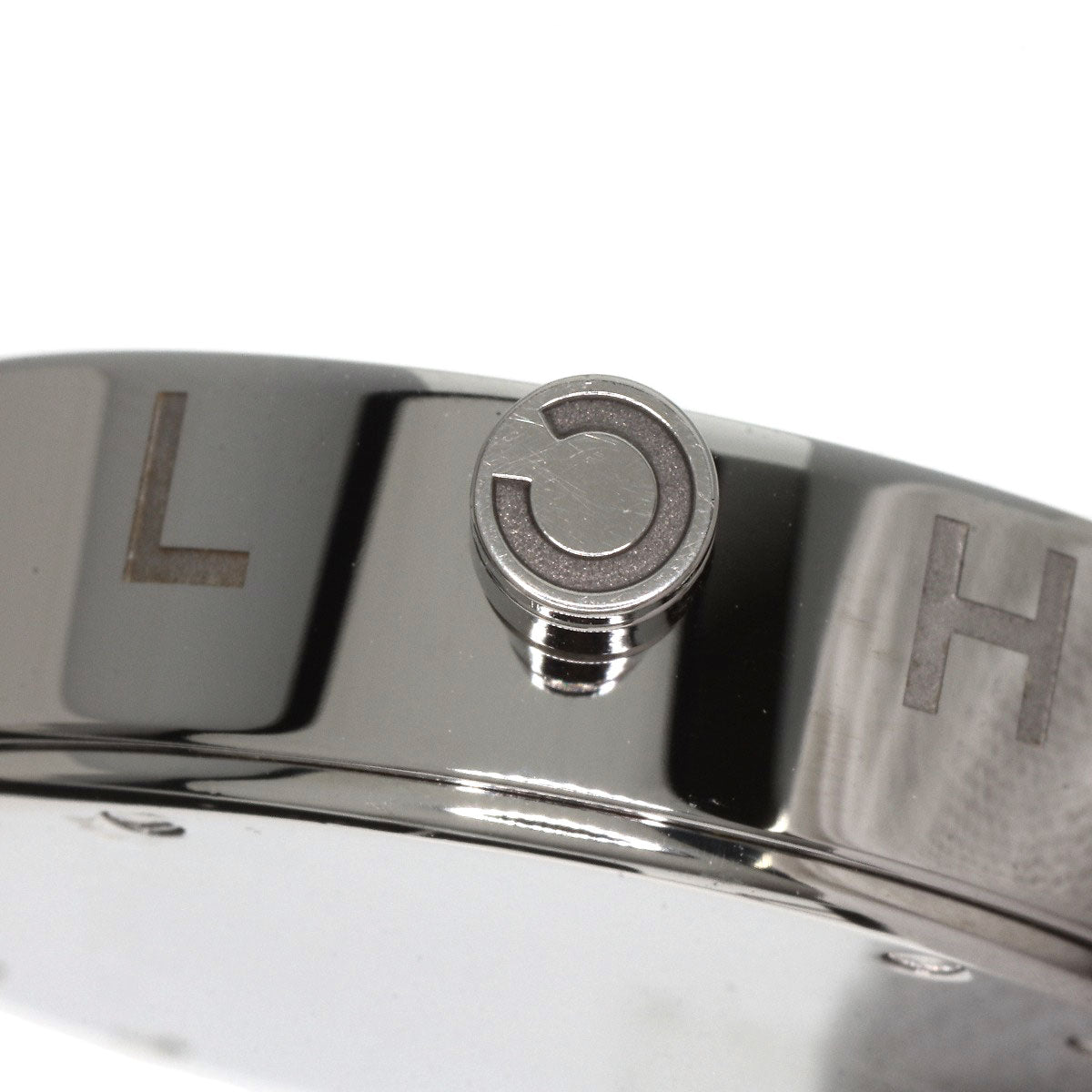 CHANEL La Ronde Watches H0579 Stainless Steel/Enamel Ladies