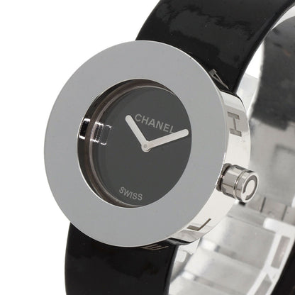 CHANEL La Ronde Watches H0579 Stainless Steel/Enamel Ladies