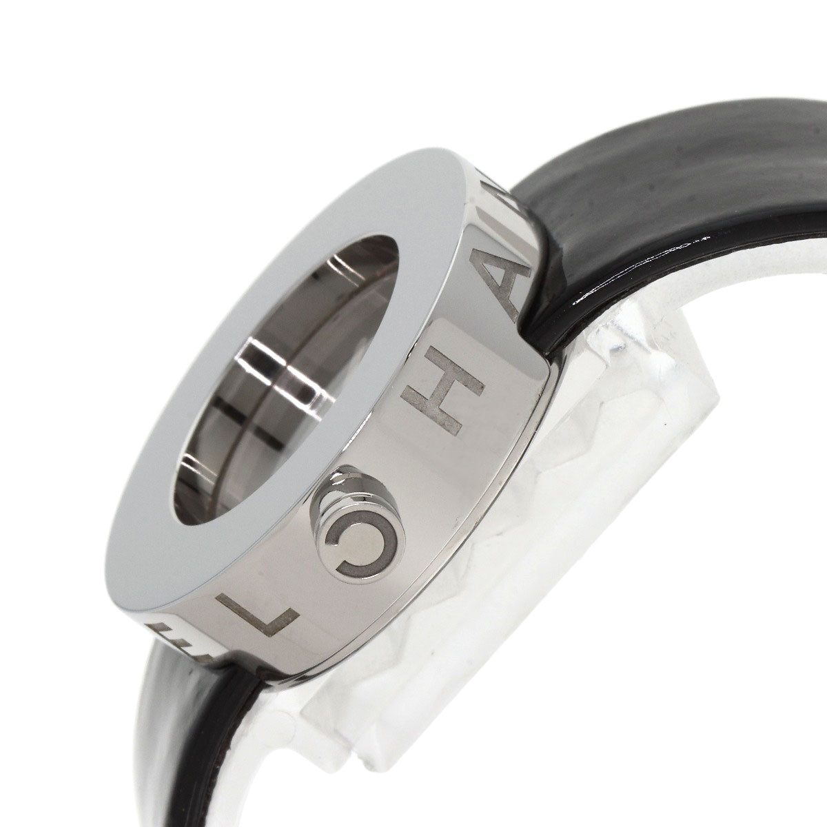 CHANEL La Ronde Watches H0579 Stainless Steel/Enamel Ladies