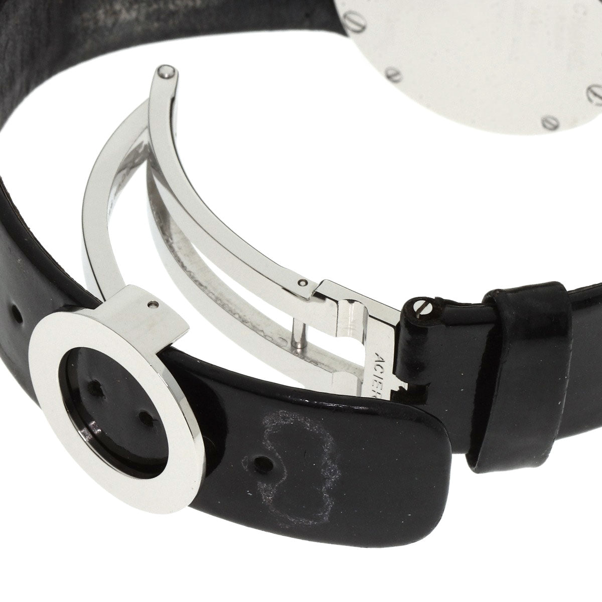 CHANEL La Ronde Watches H0579 Stainless Steel/Enamel Ladies