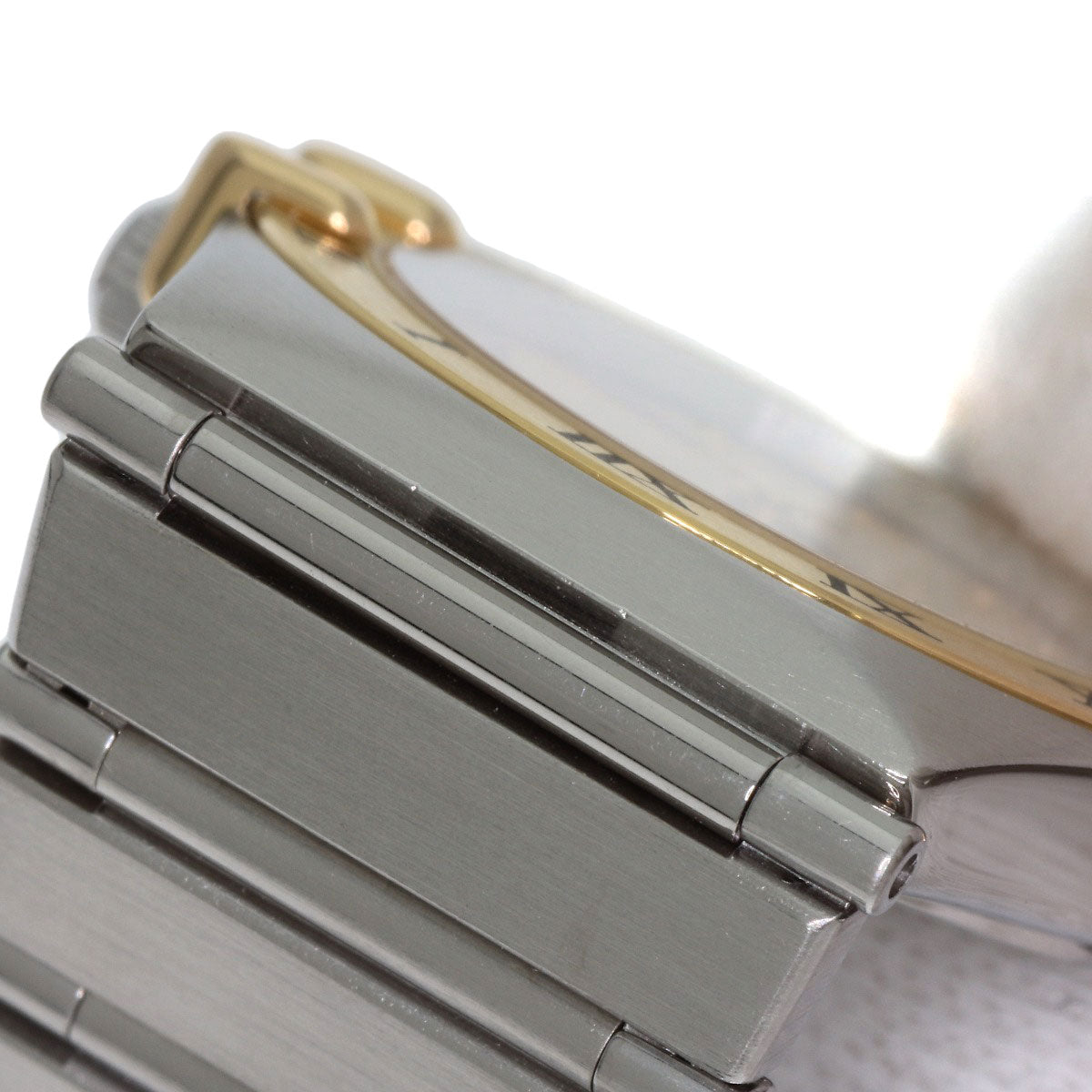 OMEGA Constellation flat bezel Watches Stainless Steel/SSxK18YG Ladies