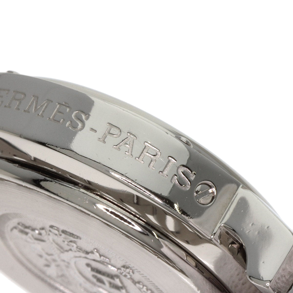 HERMES Clipper Chronograph Watches CL1.310 Stainless Steel/Stainless Steel Ladies