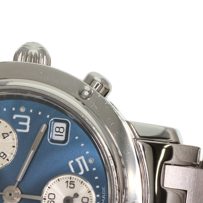 HERMES Clipper Chronograph Watches CL1.310 Stainless Steel/Stainless Steel Ladies