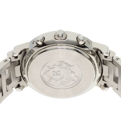 HERMES Clipper Chronograph Watches CL1.310 Stainless Steel/Stainless Steel Ladies