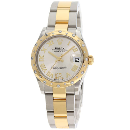 ROLEX Datejust 31 Diamond Watches 278343RBR Stainless Steel/SSxK18YG Boys