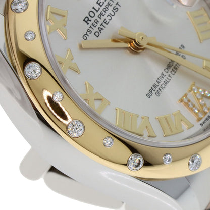 ROLEX Datejust 31 Diamond Watches 278343RBR Stainless Steel/SSxK18YG Boys