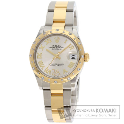 ROLEX Datejust 31 Diamond Watches 278343RBR Stainless Steel/SSxK18YG Boys