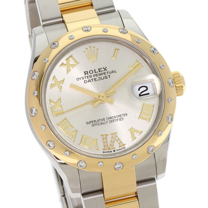 ROLEX Datejust 31 Diamond Watches 278343RBR Stainless Steel/SSxK18YG Boys