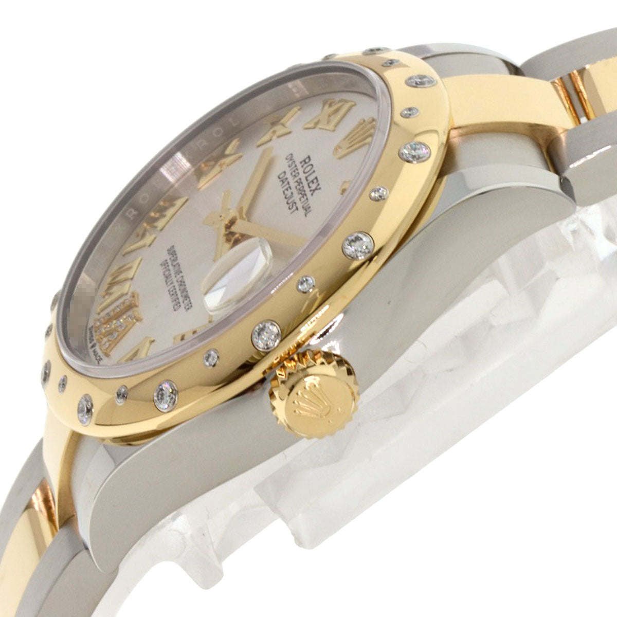 ROLEX Datejust 31 Diamond Watches 278343RBR Stainless Steel/SSxK18YG Boys