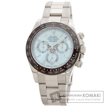 ROLEX Cosmograph Daytona Ice Blue Dial Diamond Watches 116506A Platinum/PT mens