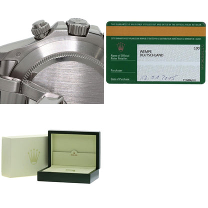 ROLEX Cosmograph Daytona Ice Blue Dial Diamond Watches 116506A Platinum/PT mens