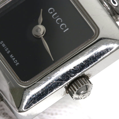 GUCCI Square face Watches 1900L Stainless Steel/Stainless Steel Ladies