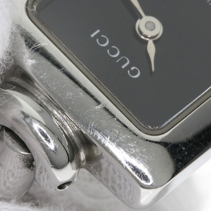 GUCCI Square face Watches 1900L Stainless Steel/Stainless Steel Ladies