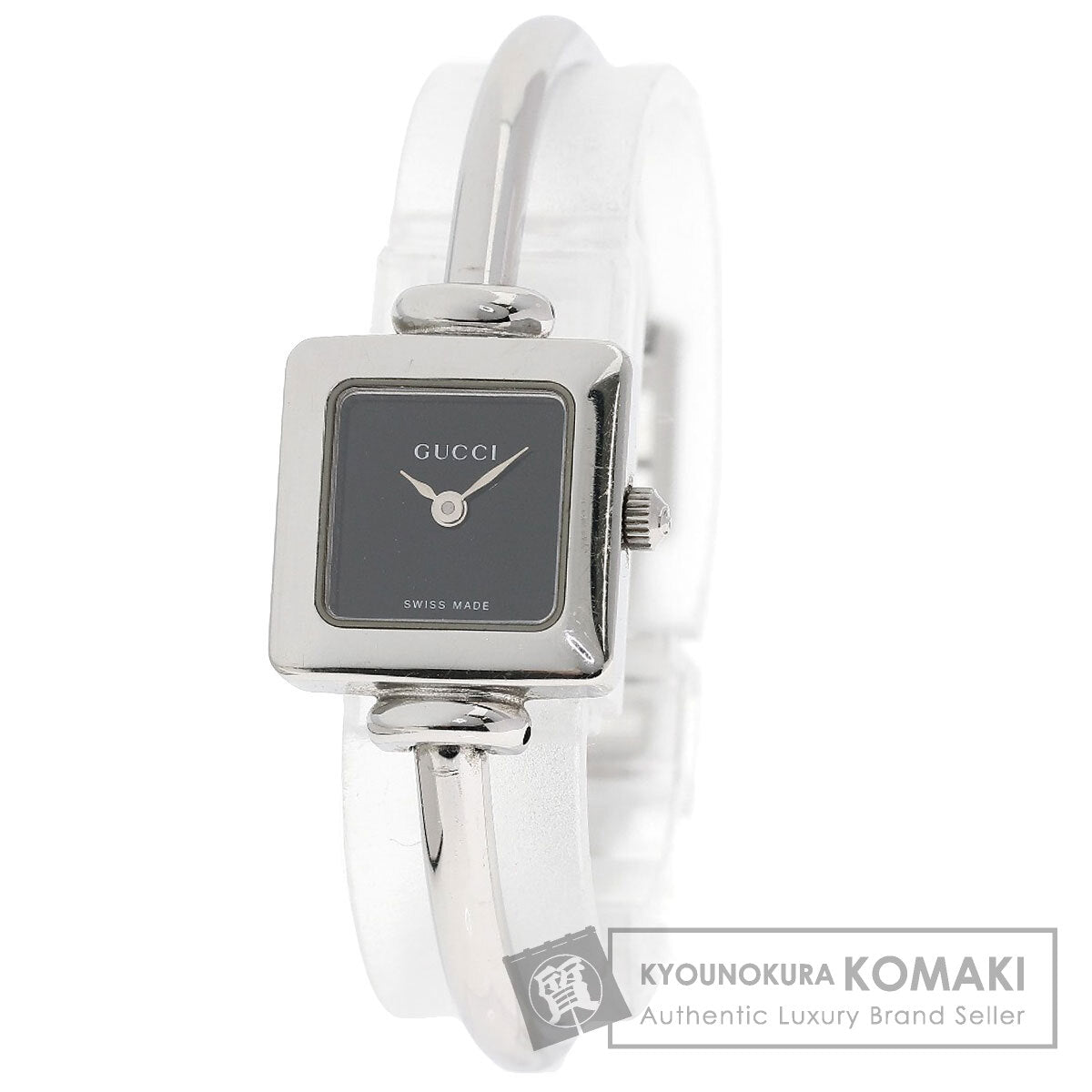 GUCCI Square face Watches 1900L Stainless Steel/Stainless Steel Ladies