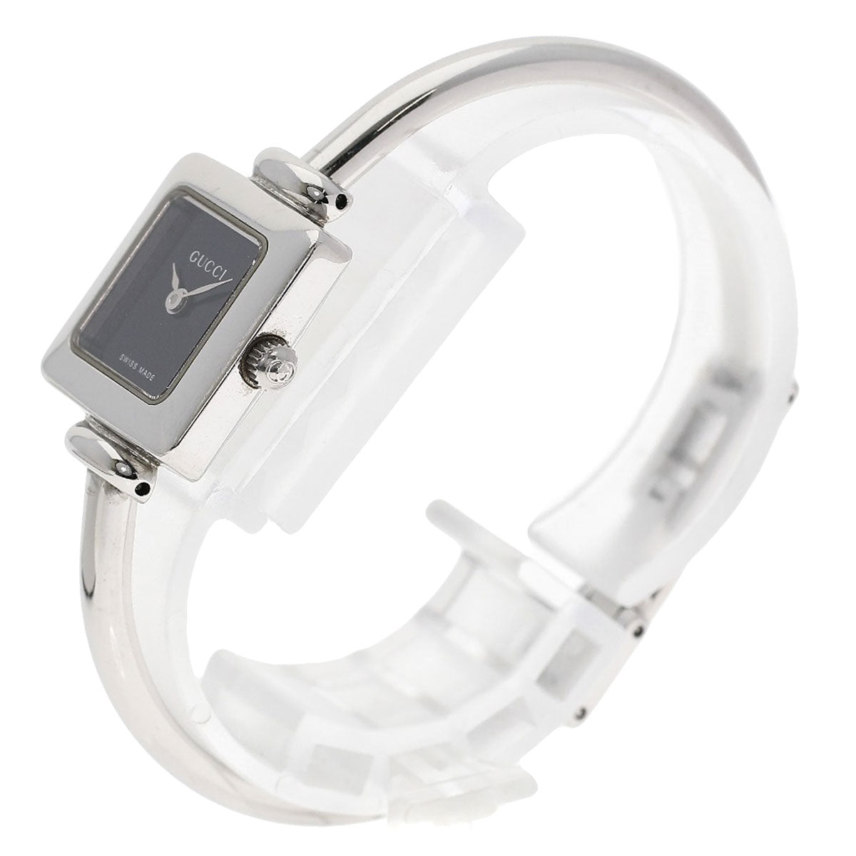 GUCCI Square face Watches 1900L Stainless Steel/Stainless Steel Ladies