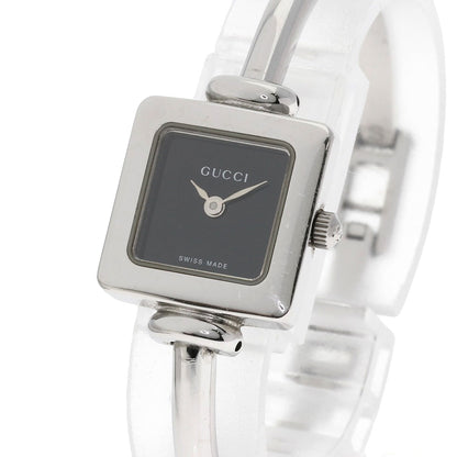 GUCCI Square face Watches 1900L Stainless Steel/Stainless Steel Ladies