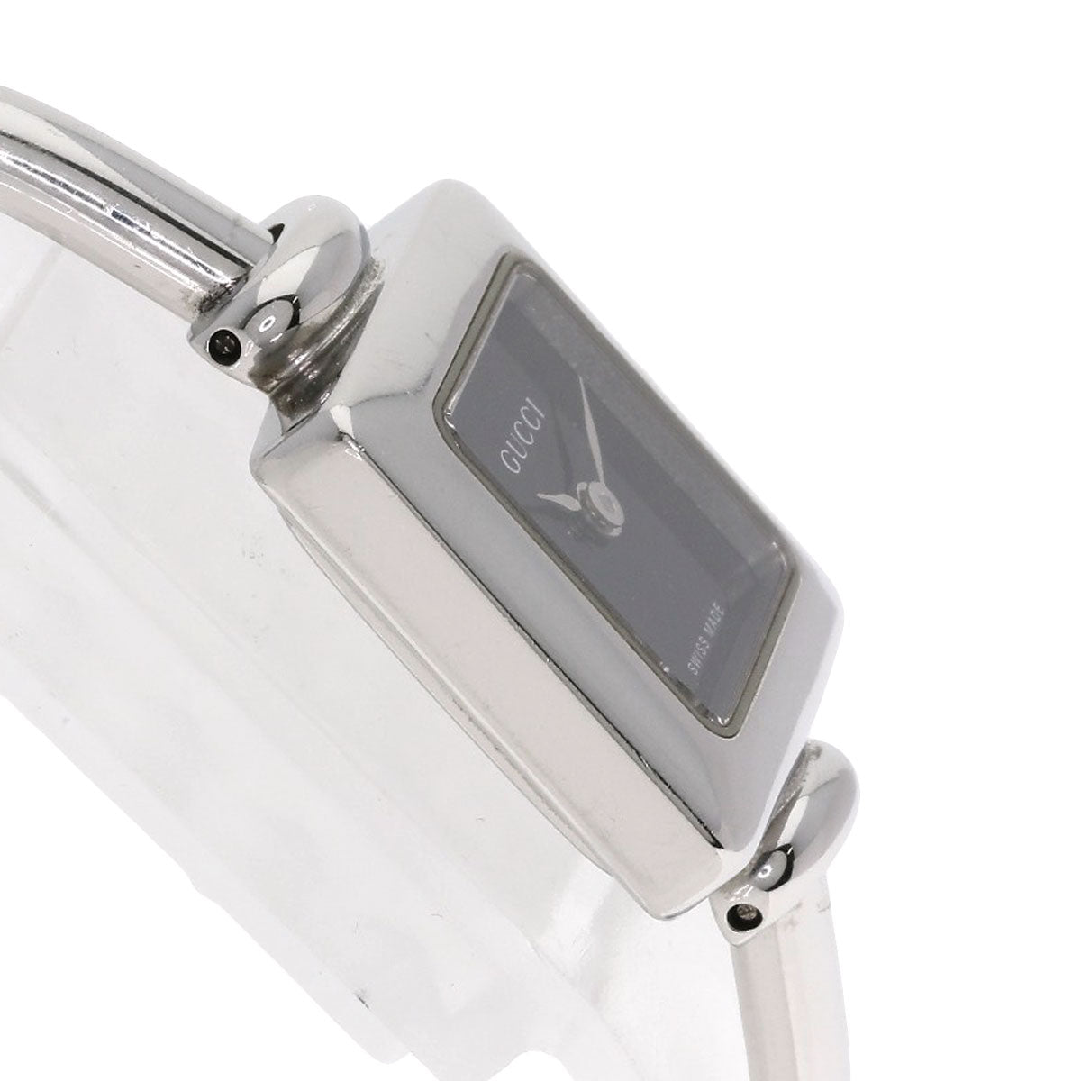 GUCCI Square face Watches 1900L Stainless Steel/Stainless Steel Ladies