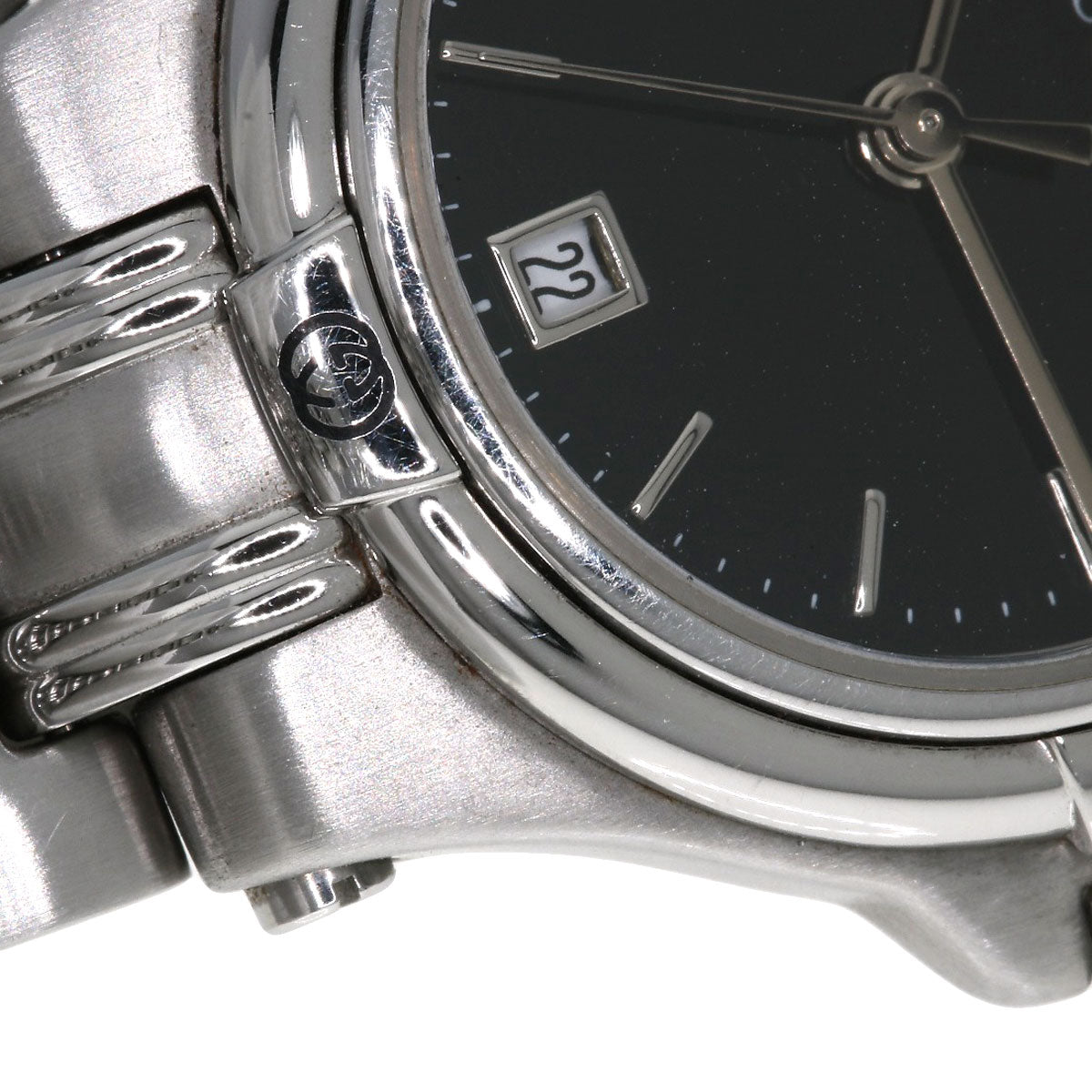 GUCCI Round face Watches 9040L Stainless Steel/Stainless Steel Ladies