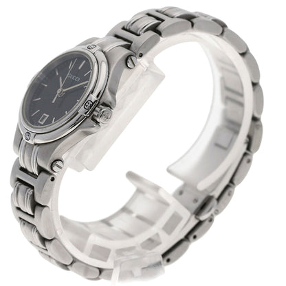 GUCCI Round face Watches 9040L Stainless Steel/Stainless Steel Ladies