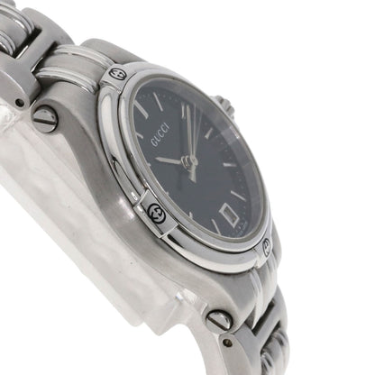 GUCCI Round face Watches 9040L Stainless Steel/Stainless Steel Ladies