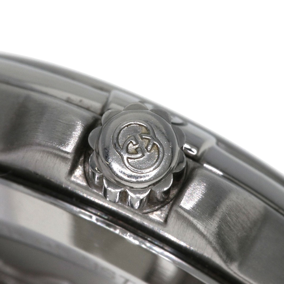 GUCCI Round face Watches 9040L Stainless Steel/Stainless Steel Ladies