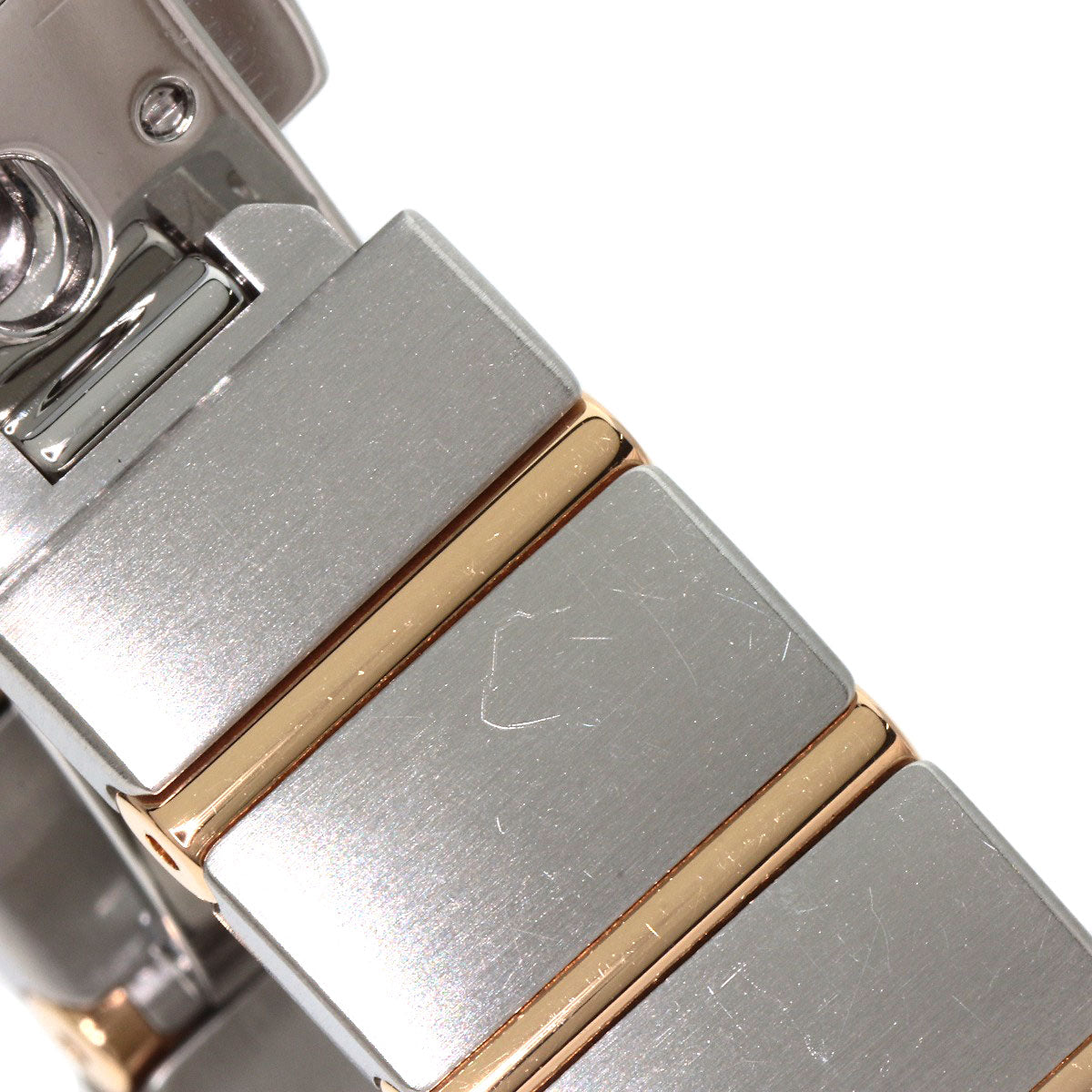 OMEGA Constellation Blue Guilloche 12P Diamond Watches 123.20.24.60.53.001 Stainless Steel/SSxK18PG Ladies