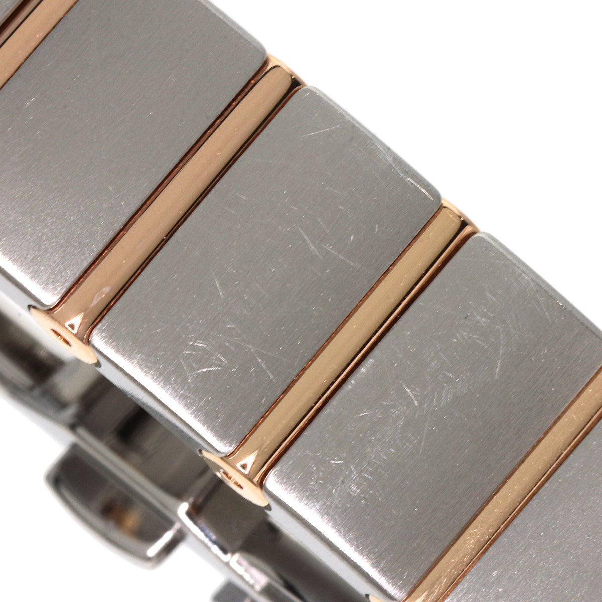 OMEGA Constellation Blue Guilloche 12P Diamond Watches 123.20.24.60.53.001 Stainless Steel/SSxK18PG Ladies