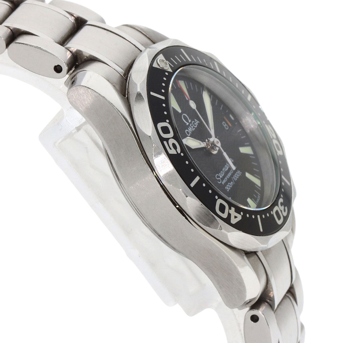 OMEGA Seamaster 300 date Watches 2282.50 Stainless Steel/Stainless Steel Ladies