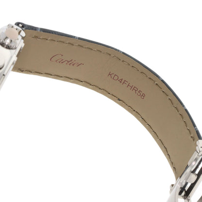 CARTIER CHRONOSCAPH SM Watches W1020012 Stainless Steel/Leather Ladies