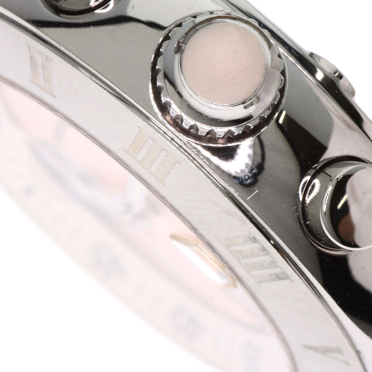 CARTIER CHRONOSCAPH SM Watches W1020012 Stainless Steel/Leather Ladies