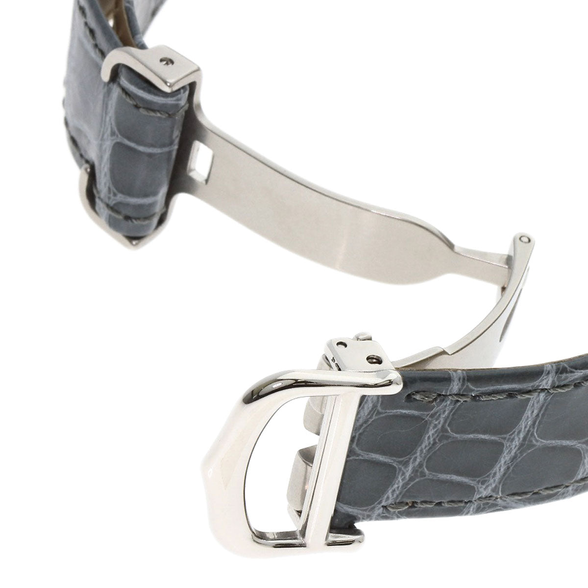 CARTIER CHRONOSCAPH SM Watches W1020012 Stainless Steel/Leather Ladies