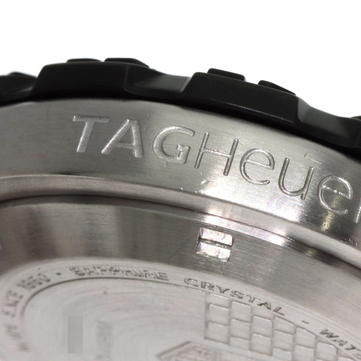 TAG HEUER FORMULA1 Date Watches WAH1112 Stainless Steel/Stainless Steel mens