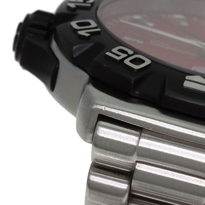 TAG HEUER FORMULA1 Date Watches WAH1112 Stainless Steel/Stainless Steel mens