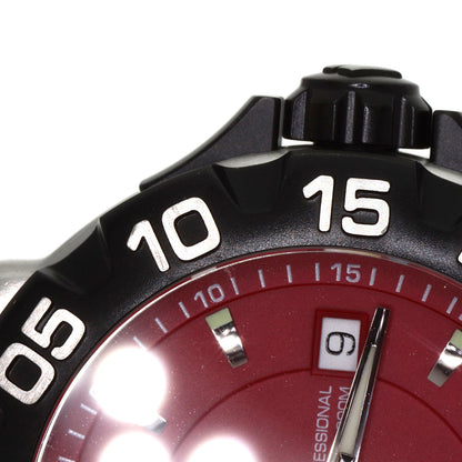 TAG HEUER FORMULA1 Date Watches WAH1112 Stainless Steel/Stainless Steel mens