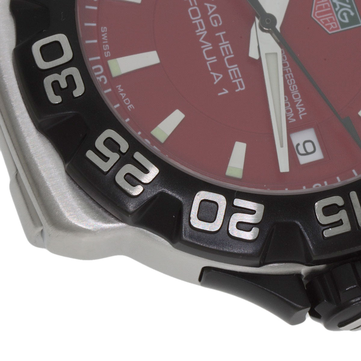 TAG HEUER FORMULA1 Date Watches WAH1112 Stainless Steel/Stainless Steel mens