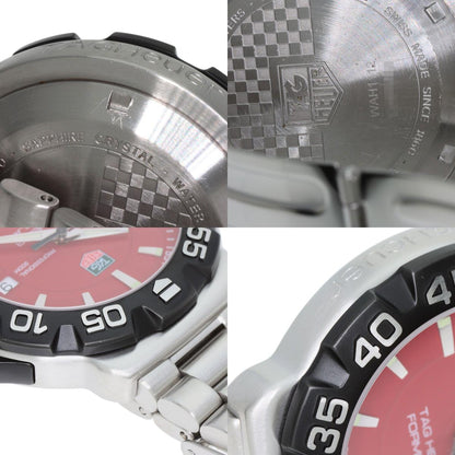 TAG HEUER FORMULA1 Date Watches WAH1112 Stainless Steel/Stainless Steel mens