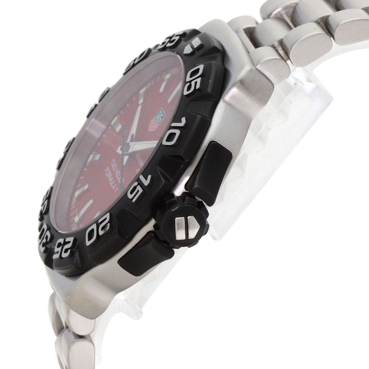 TAG HEUER FORMULA1 Date Watches WAH1112 Stainless Steel/Stainless Steel mens