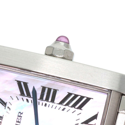 CARTIER Tank francaise SM Watches W51028Q3 Stainless Steel/Stainless Steel Ladies