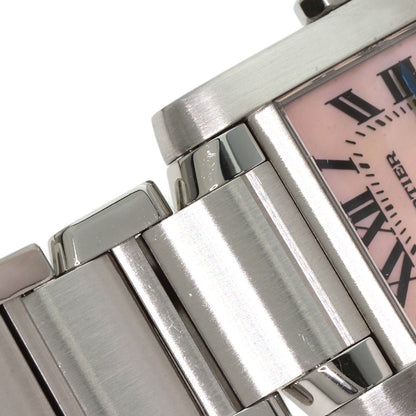 CARTIER Tank francaise SM Watches W51028Q3 Stainless Steel/Stainless Steel Ladies