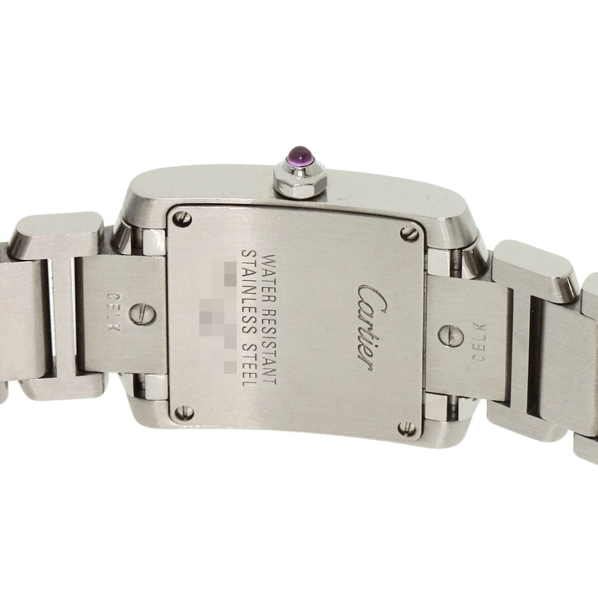 CARTIER Tank francaise SM Watches W51028Q3 Stainless Steel/Stainless Steel Ladies