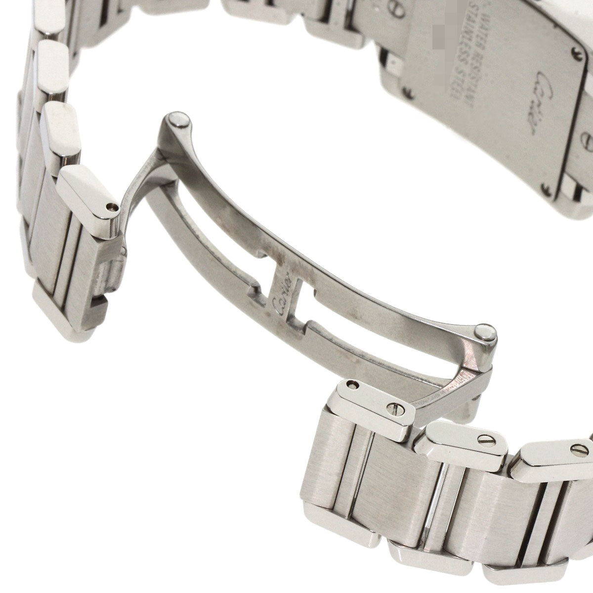 CARTIER Tank francaise SM Watches W51028Q3 Stainless Steel/Stainless Steel Ladies