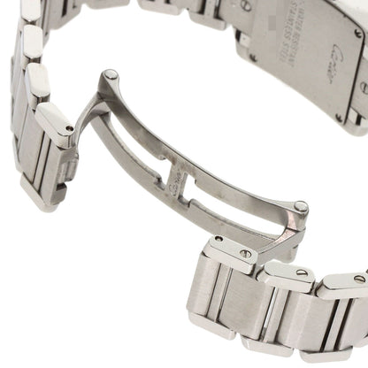 CARTIER Tank francaise SM Watches W51028Q3 Stainless Steel/Stainless Steel Ladies