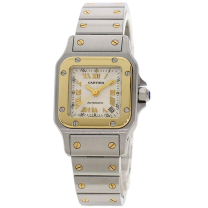 CARTIER Santos Galve SM 20th Anniversary Model Watches W20045C4 Stainless Steel/SSxK18YG Ladies